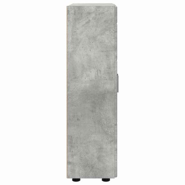 vidaXL Πλαϊνό γραφείο FLORIN 55,5x29x100cm Σκυρόδεμα Γκρι