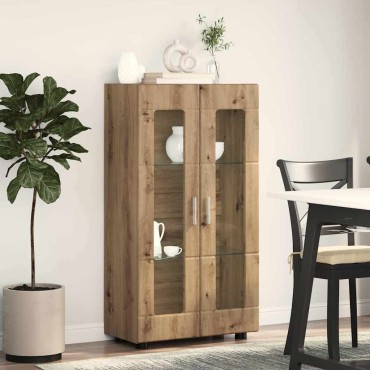 vidaXL Πλαϊνό γραφείο FLORIN 55,5x29x100cm Artisan Oak