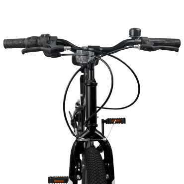 vidaXL Ορεινό Ποδήλατο 20 ίντσες 6-Speed Για παιδιά 5-8 ετών Μαύρο