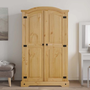 vidaXL Ντουλάπα Δίφυλλη Μεξικάνικο Στιλ Corona 101x52x170cm 1 τεμ.