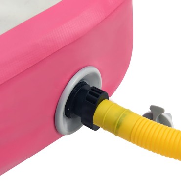 vidaXL Στρώμα Ενόργανης Φουσκωτό Ροζ 60 x 100 x 20 εκ. PVC με Τρόμπα