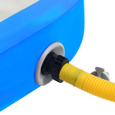 vidaXL Στρώμα Ενόργανης Φουσκωτό Μπλε 60 x 100 x 20 εκ. PVC με Τρόμπα
