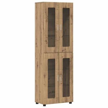vidaXL Highboard FLORIN 60x35x182cm Artisan Oak
