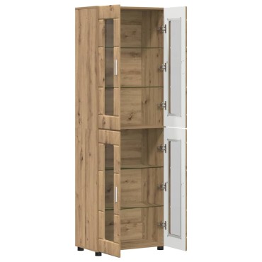 vidaXL Highboard FLORIN 60x35x182cm Artisan Oak