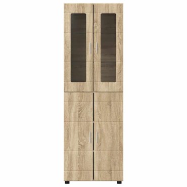 vidaXL Highboard FLORIN 60x35x182cm Δρύς Sonoma