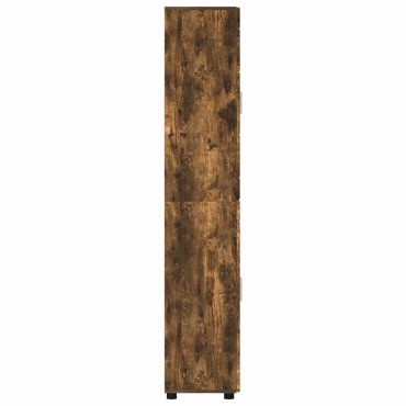 vidaXL Highboard FLORIN 60x35x182cm Καπνιστό Δρύς