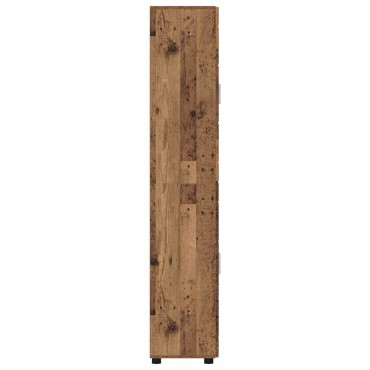 vidaXL Highboard FLORIN 60x35x182cm Παλιό ξύλο