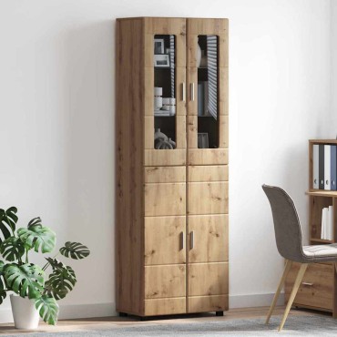 vidaXL Highboard FLORIN 60x35x182cm Artisan Oak