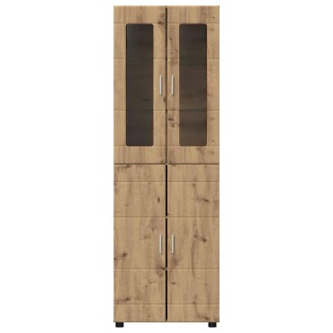 vidaXL Highboard FLORIN 60x35x182cm Artisan Oak