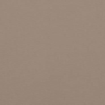 vidaXL Μαξιλάρια Καρέκλας με Πλάτη 4 τεμ. Taupe από Ύφασμα Oxford 120x50x7cm