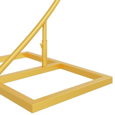 vidaXL Μοναδική Αψίδα Γάμου Χρυσό 220 x 45 x 200 εκ. Ατσάλι