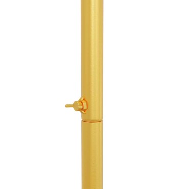 vidaXL Αψίδα Γάμου Χρυσό 100 x 39 x 200 εκ. Ατσάλι