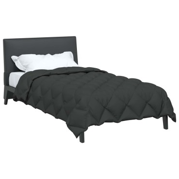 vidaXL Χειμερινό Παπλωματοθήκη 135 x 200 cm 450 gsm Ανθρακί