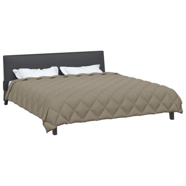 vidaXL Χειμερινό Παπλωματοθήκη 220 x 260 cm 450 gsm Ανοιχτό γκρι