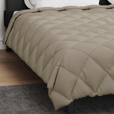 vidaXL Χειμερινό Παπλωματοθήκη 220 x 260 cm 450 gsm Ανοιχτό γκρι
