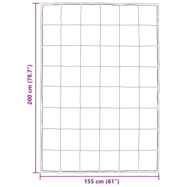 vidaXL Κουβέρτα ολόκληρου του χρόνου 155 x 200 εκ. 300 gsm Χρυσό
