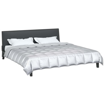 vidaXL Κουβέρτα ολόκληρου του χρόνου 240 x 260 εκ. 300 gsm Ασημί