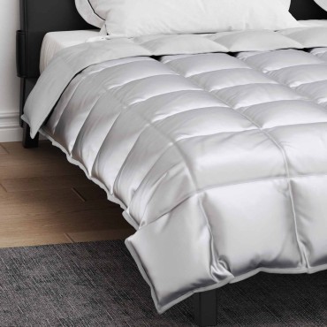 vidaXL Χειμερινό Παπλωματοθήκη 240 x 260 εκ. 450 gsm Ασημί
