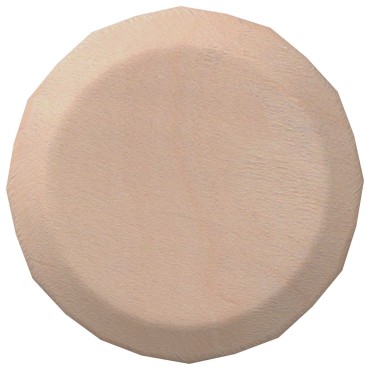 vidaXL Ξύλινοι Δακτύλιοι 12 τμχ. Καφέ Ø6 x 40 mm Μασίφ ξύλο