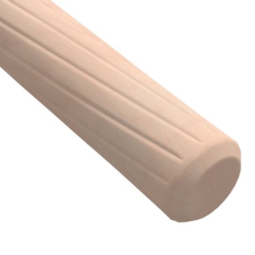 vidaXL Ξύλινοι Δακτύλιοι 12 τμχ. Καφέ Ø6 x 40 mm Μασίφ ξύλο