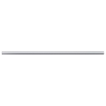 vidaXL Ράβδος Με Σπείρωμα 12 τεμ. Ασημί 6 x 170 mm Ατσάλι