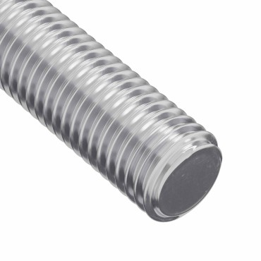 vidaXL Ράβδοι Με Σπείρωμα 2 τεμ. Ασημί M6 x 120 χλμ Μέταλλο