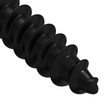 vidaXL Καρφί Χτυπήματος 12 τεμ. Μαύρο M4 x 28 mm Ατσάλι