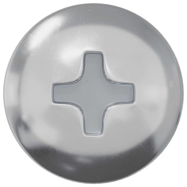 vidaXL Ξυλοβίδα 12 τμχ. Ασημί 9,8 x 53 mm Ατσάλι