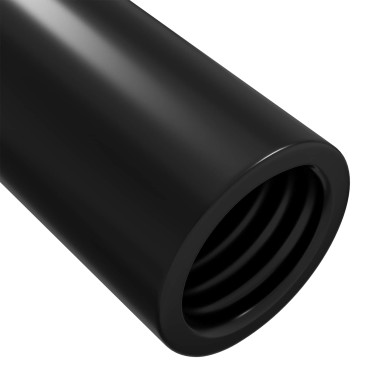 vidaXL Πριτσίνια Σωλήνα 2 τμχ. Μαύρο M4 x 14,5 mm Μέταλλο