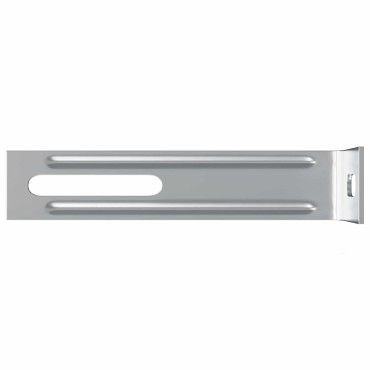 vidaXL Βραχίονας κατά της ανατροπής 1268 Ασημί 74,5 x 15 x 32 χιλιοστά