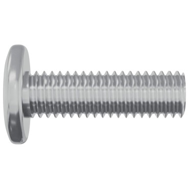 vidaXL Βίδα 12 τμχ. Ασημί 8 x 25 mm Ατσάλι