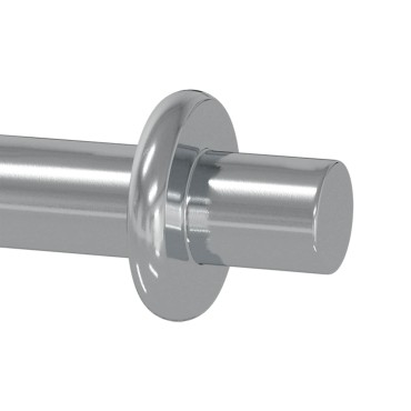 vidaXL Στήριγμα Ραφιού 12 τμχ. Ασημί 8,6 x 8,6 x 14,6 mm Ατσάλι