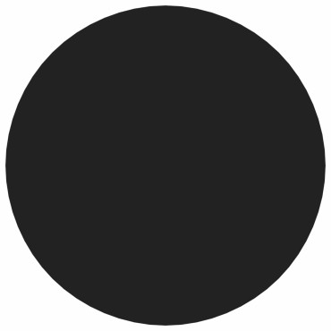 vidaXL Αυτοκόλλητη Κάλυψη Βιδών 2 τμχ. Μαύρο Ø 20 x 0,5 mm