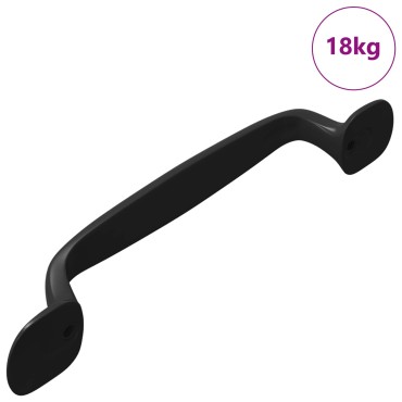 vidaXL Χειριστήριο Επίπλου 250 τμχ. Μαύρο 130 x 19,4 x 22,3 χιλ.