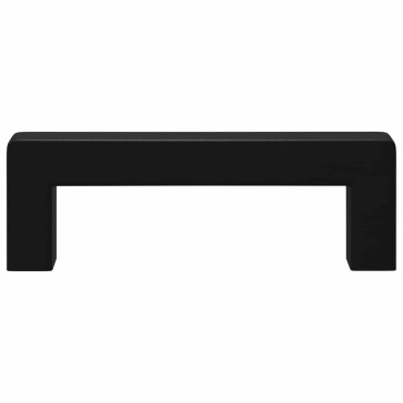 vidaXL Χειριστήριο Επίπλου 530 τμχ. Μαύρο 105 x 12 x 36 mm Σίδερο