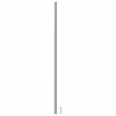 vidaXL Λαβή 12 τεμ. Ασημί 500 mm Ατσάλι