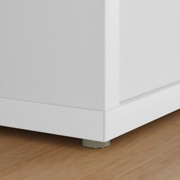 vidaXL Προστάτες ποδιού καρέκλας 2 pcs Διαφανές Ø 15 x 16 mm PVC