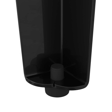 vidaXL Πόδια Επίπλων 12 τμχ. Μαύρο 54,1 x 54,1 x 100 mm Σίδερο