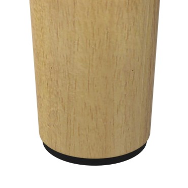vidaXL Πόδια Επίπλων 12 τμχ. Καφέ Ø 44 x 100 mm Στερεό Ξύλο Ευκαλύπτου