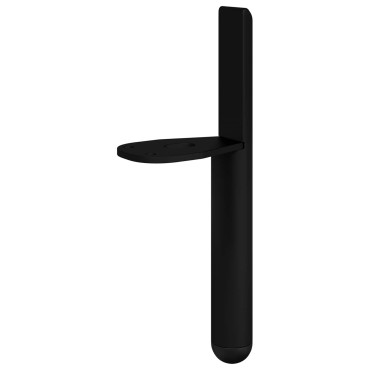 vidaXL Πόδια Επίπλων 12 τμχ. Μαύρο 66 x 36 x 160 χιλ. Σίδερο