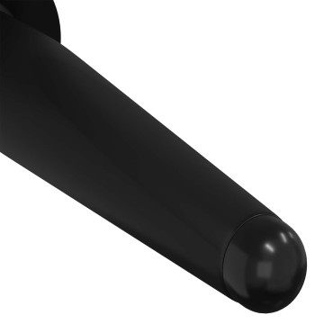 vidaXL Πόδια Επίπλων 12 τμχ. Μαύρο Ø 40 x 98 mm Σίδερο