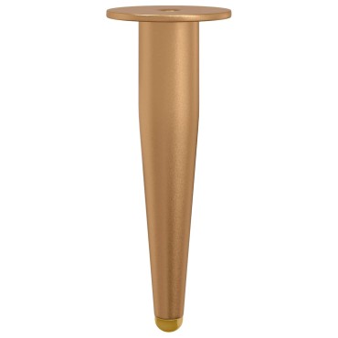 vidaXL Στηρίγματα 2 τμχ. Χρυσό 98 x 40 mm Σίδερο