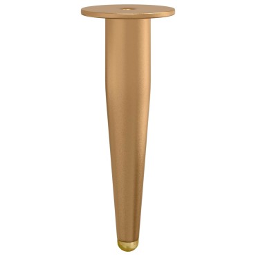 vidaXL Στηρίγματα 2 τμχ. Χρυσό 98 x 40 mm Σίδερο