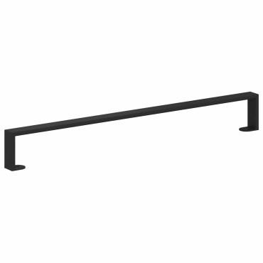 vidaXL Πόδια Επίπλων 12 τμχ. Μαύρο 796 x 40,5 x 100 χιλ Σίδερο