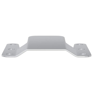 vidaXL Βραχίονας Θαμμένου Στήριξης 419 Ασημί 75 x 66 x 1,4 χιλ Ατσάλι