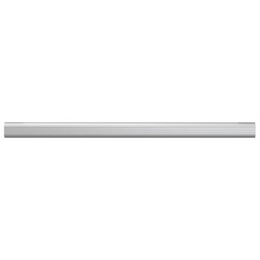 vidaXL Ράβδος Ντουλάπας 12 τμχ. Ασημί 472 x 15 x 29 mm