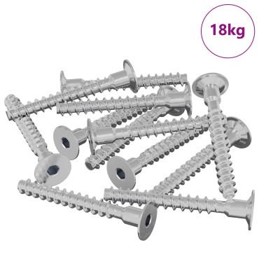 vidaXL Βίδα 5143 τμχ. Επικαλυμμένο με ψευδάργυρο 5 x 40 mm Σίδερο