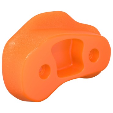 vidaXL Βάσεις αναρρίχησης 2 τμχ. Πορτοκαλί 100 x 67 x 43 mm PP