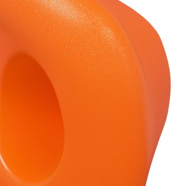 vidaXL Βάσεις αναρρίχησης 2 τμχ. Πορτοκαλί 100 x 67 x 43 mm PP