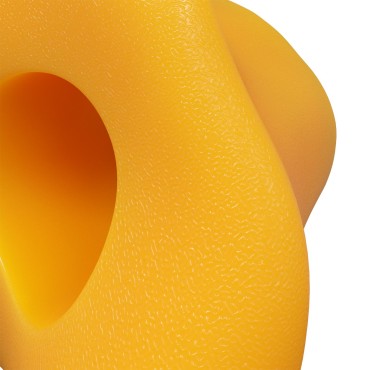 vidaXL Βάσεις αναρρίχησης 2 τμχ. Κίτρινο 100 x 67 x 43 mm PP